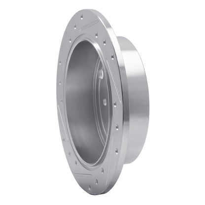 DFC 15 - 21 Subaru WRX Rear Right Drilled & Slotted Silver Brake Rotor - Durable Automotive Replacement Part | dfc631 - 13024R - JDMuscleSPK922286