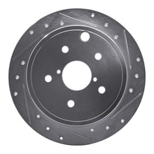 DFC 15 - 21 Subaru WRX Rear Right Drilled & Slotted Silver Brake Rotor - Durable Automotive Replacement Part | dfc631 - 13024R - JDMuscleSPK922286