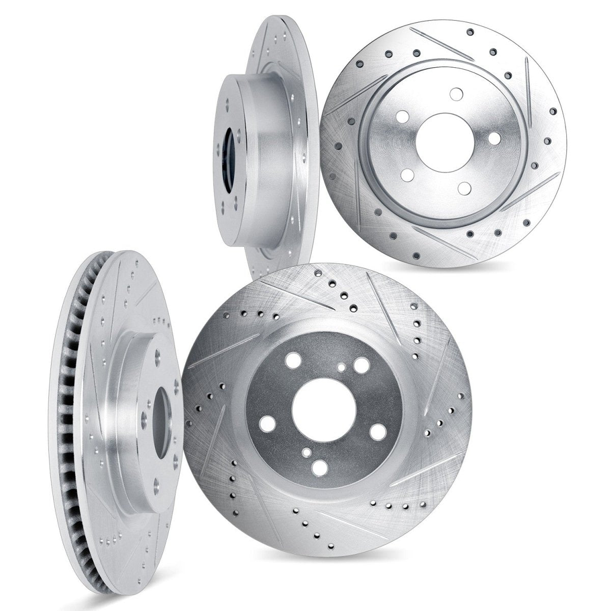 DFC [15-21 WRX] Front & Rear Drilled and Slotted Rotors - Silver - JDMuscleBrake Rotorsdfc7004-13058