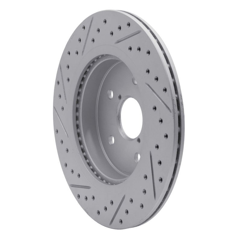 DFC 15 - 25 Subaru Legacy Rear Right Drilled & Slotted Geoperformance Rotor Part Number DFC830 - 13028R | dfc830 - 13028R - JDMuscleSPK997351