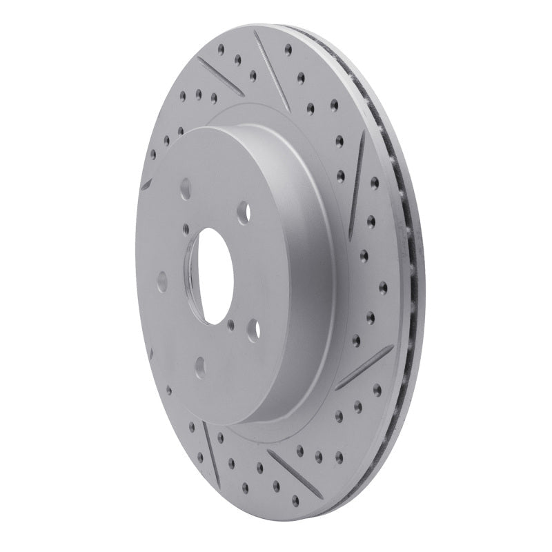 DFC 15 - 25 Subaru Legacy Rear Right Drilled & Slotted Geoperformance Rotor Part Number DFC830 - 13028R | dfc830 - 13028R - JDMuscleSPK997351
