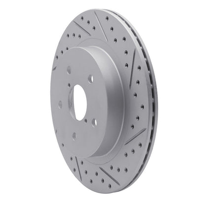 DFC 15 - 25 Subaru Legacy Rear Right Drilled & Slotted Geoperformance Rotor Part Number DFC830 - 13028R | dfc830 - 13028R - JDMuscleSPK997351