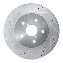 DFC 15 - 25 Subaru WRX Rear Left Drilled & Slotted Silver Brake Rotor | dfc631 - 13028L - JDMuscleSPK922293