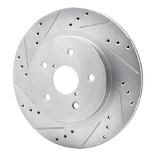 DFC 15 - 25 Subaru WRX Rear Left Drilled & Slotted Silver Brake Rotor | dfc631 - 13028L - JDMuscleSPK922293