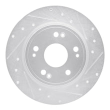 DFC 16 - 16 Honda CR - Z Rear Right Drilled & Slotted Silver Brake Rotor | dfc631 - 59060R - JDMuscleSPK925315