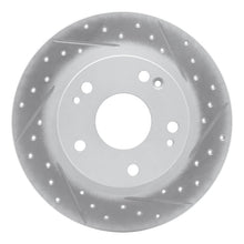 DFC 16 - 25 Honda Civic Hatchback Rear Right Drilled & Slotted Geoperformance Rotor | dfc830 - 59059R - JDMuscleSPK992306