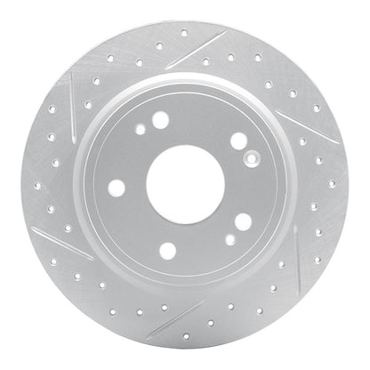 DFC 16 - 25 Honda HR - V Rear Left Drilled & Slotted Geoperformance Rotor | dfc830 - 59071L - JDMuscleSPK999089