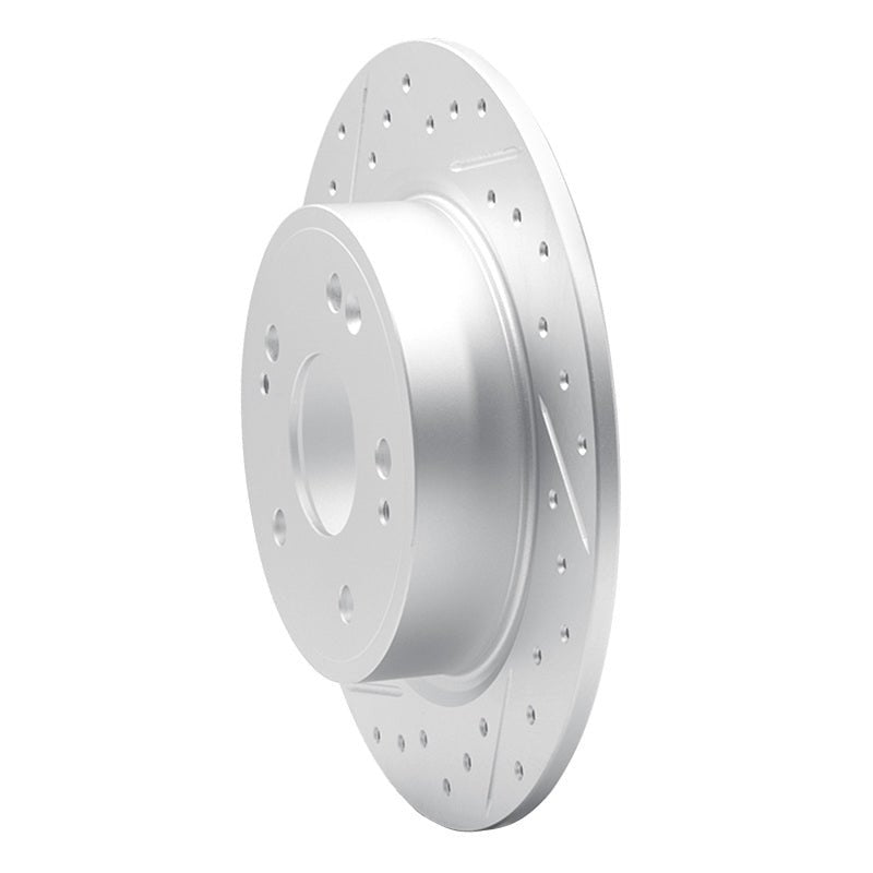 DFC 16 - 25 Honda HR - V Rear Left Drilled & Slotted Geoperformance Rotor | dfc830 - 59071L - JDMuscleSPK999089