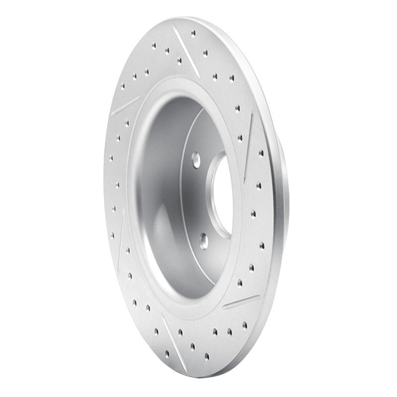 DFC 16 - 25 Honda HR - V Rear Left Drilled & Slotted Geoperformance Rotor | dfc830 - 59071L - JDMuscleSPK999089