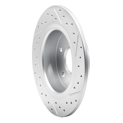 DFC 16 - 25 Honda HR - V Rear Left Drilled & Slotted Geoperformance Rotor | dfc830 - 59071L - JDMuscleSPK999089