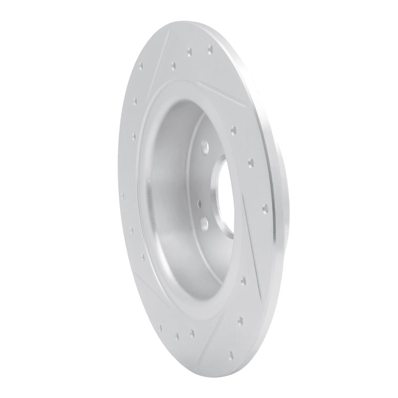DFC 16 - 25 Honda HR - V Rear Right Drilled & Slotted Silver Brake Rotor | dfc631 - 59071R - JDMuscleSPK925337