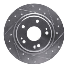 DFC 17 - 20 Honda Civic Coupe Rear Right Drilled & Slotted Silver Brake Rotor - OEM Fit and Performance | dfc631 - 59068R - JDMuscleSPK925331