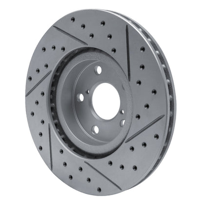 DFC 17 - 23 Subaru Impreza Front Left Drilled & Slotted Geoperformance Rotor | dfc830 - 13039L - JDMuscleSPK997363