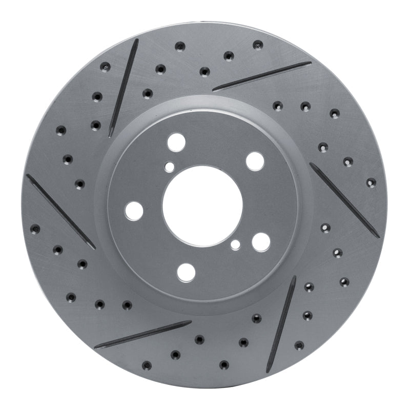 DFC 17 - 23 Subaru Impreza Front Left Drilled & Slotted Geoperformance Rotor | dfc830 - 13039L - JDMuscleSPK997363