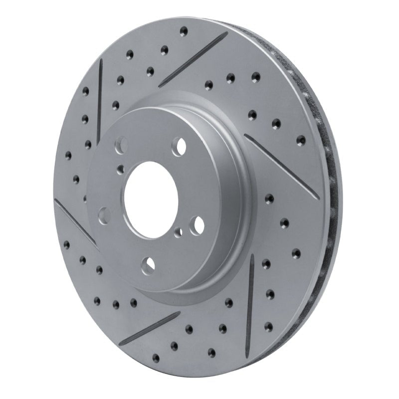DFC 17 - 23 Subaru Impreza Front Left Drilled & Slotted Geoperformance Rotor | dfc830 - 13039L - JDMuscleSPK997363