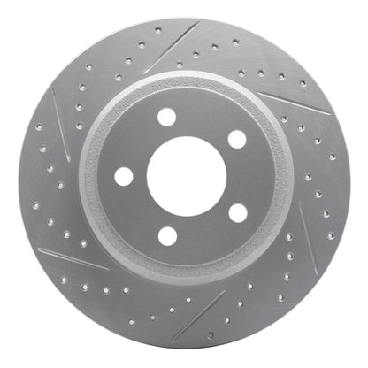 DFC 18 - 22 Toyota C - Hr Rear Left Drilled and Slotted Geoperformance Rotor | dfc830 - 76157L - JDMuscleSPK999919