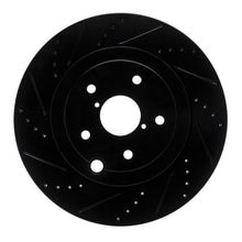 DFC 18 - 25 Subaru WRX Rear Left Drilled & Slotted Black Brake Rotor | dfc633 - 13042L - JDMuscleSPK927272