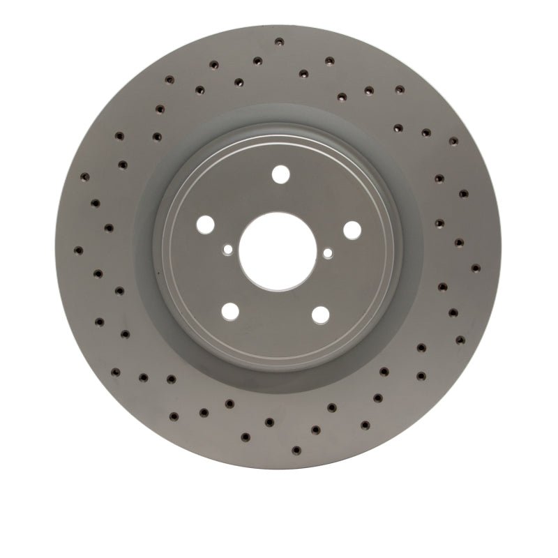 DFC 18 - 25 Subaru WRX STI Front Drilled GeoSPEC Coated Rotor | dfc624 - 13041 - JDMuscleSPK921762