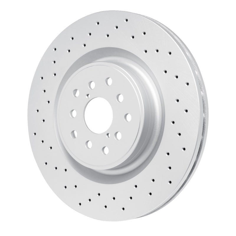 DFC 18 - 25 Subaru WRX STI Front Drilled Hi - Carbon Alloy Geomet Coated Rotor | dfc920 - 13041 - JDMuscleSPK930254
