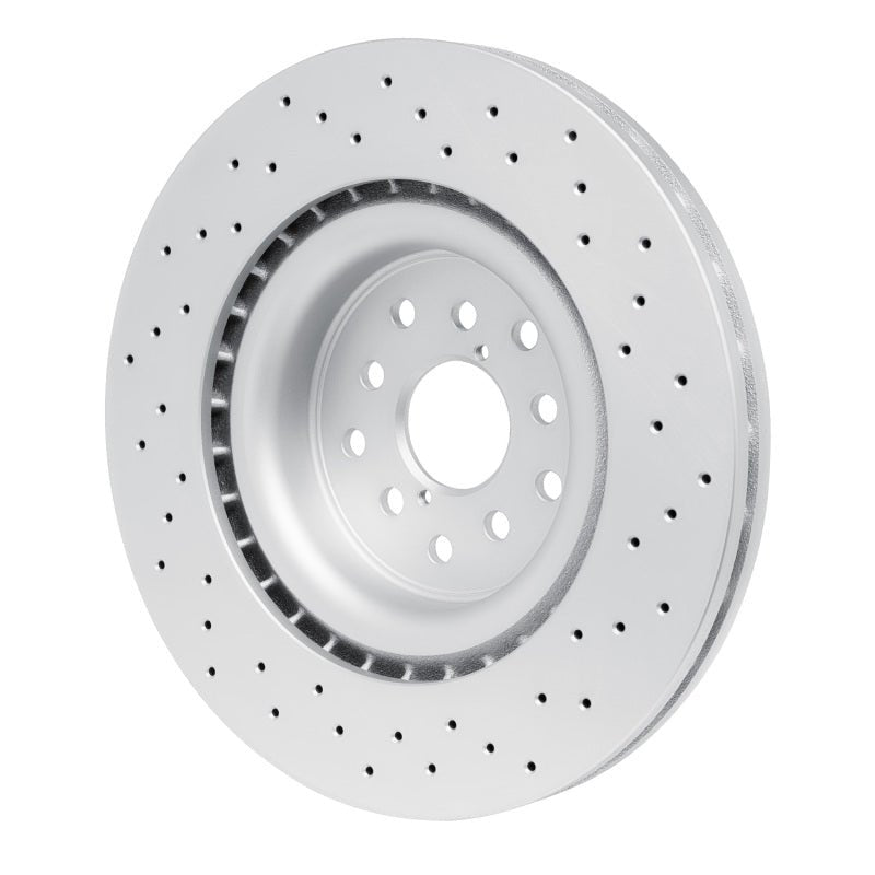 DFC 18 - 25 Subaru WRX STI Front Drilled Hi - Carbon Alloy Geomet Coated Rotor | dfc920 - 13041 - JDMuscleSPK930254