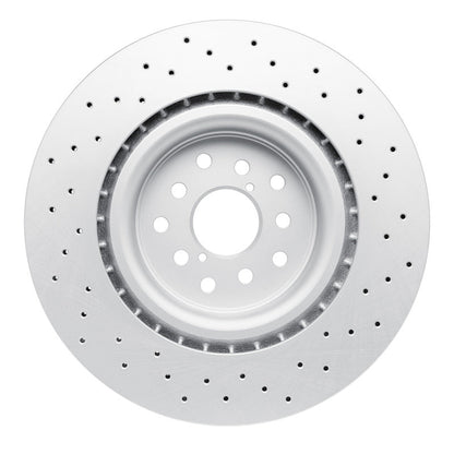 DFC 18 - 25 Subaru WRX STI Front Drilled Hi - Carbon Alloy Geomet Coated Rotor | dfc920 - 13041 - JDMuscleSPK930254