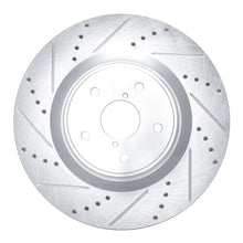 DFC 18 - 25 Subaru WRX STI Front Left Drilled & Slotted Silver Brake Rotor | dfc631 - 13041L - JDMuscleSPK922317