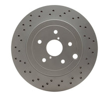 DFC 18 - 25 Subaru WRX STI Rear Drilled Hi - Carbon Alloy Geomet Coated Rotor | dfc920 - 13042 - JDMuscleSPK930255