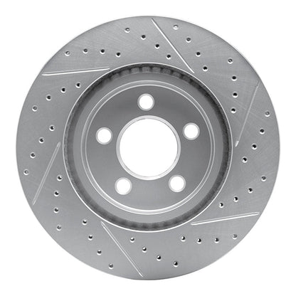 DFC 19 - 25 Subaru Ascent Rear Left Drilled & Slotted Geoperformance Rotor | dfc830 - 13044L - JDMuscleSPK997369