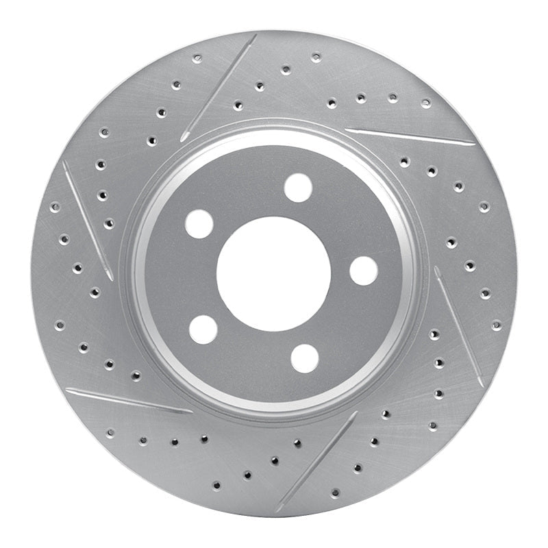 DFC 19 - 25 Subaru Ascent Rear Left Drilled & Slotted Geoperformance Rotor | dfc830 - 13044L - JDMuscleSPK997369