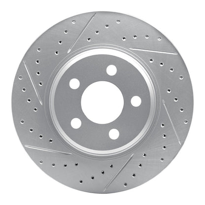 DFC 19 - 25 Subaru Ascent Rear Left Drilled & Slotted Geoperformance Rotor | dfc830 - 13044L - JDMuscleSPK997369