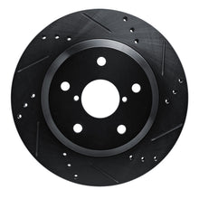DFC 19 - 25 Subaru Crosstrek Rear Right Drilled & Slotted Black Brake Rotor | dfc633 - 13046R - JDMuscleSPK927281