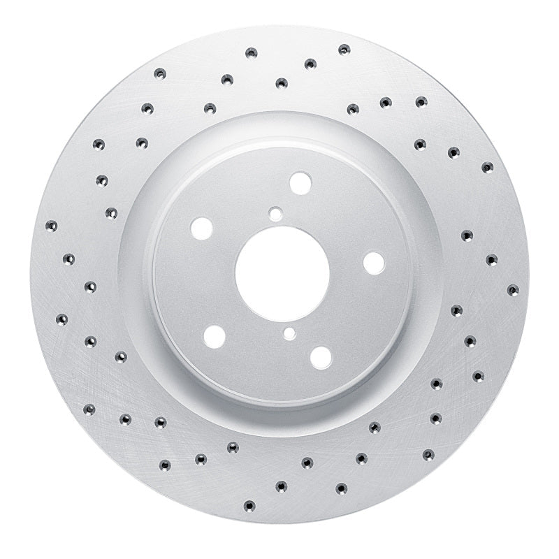 DFC 20 - 25 Subaru Crosstrek Front Left Drilled Geoperformance Rotor | dfc820 - 13049L - JDMuscleSPK969674
