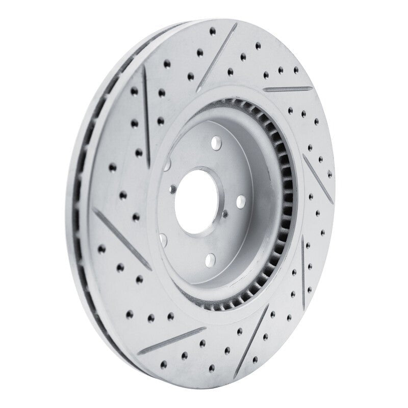 DFC 20 - 25 Subaru Forester Front Right Drilled & Slotted Geoperformance Rotor | dfc830 - 13049R - JDMuscleSPK997380