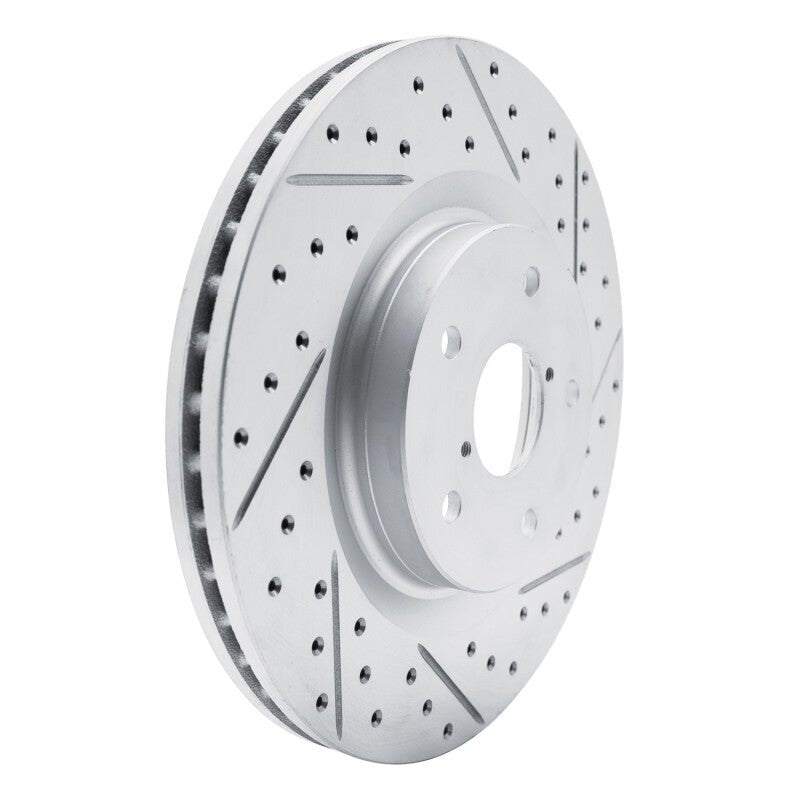 DFC 20 - 25 Subaru Forester Front Right Drilled & Slotted Geoperformance Rotor | dfc830 - 13049R - JDMuscleSPK997380