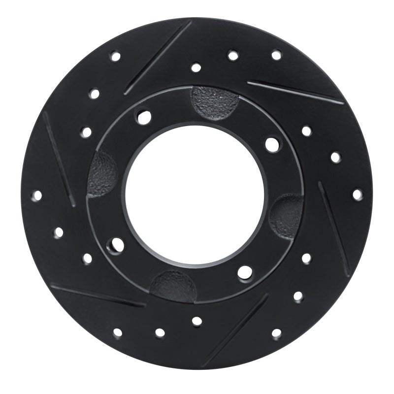 DFC 76 - 81 Honda Accord Coupe Front Left Drilled & Slotted Black Brake Rotor - Part Number DFC633 - 59002L | dfc633 - 59002L - JDMuscleSPK965865