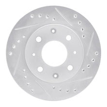 DFC 82 - 83 Honda Accord Sedan Front Right Drilled & Slotted Silver Brake Rotor - OE Vane Design for Maximum Heat Dissipation | dfc631 - 59004R - JDMuscleSPK925203