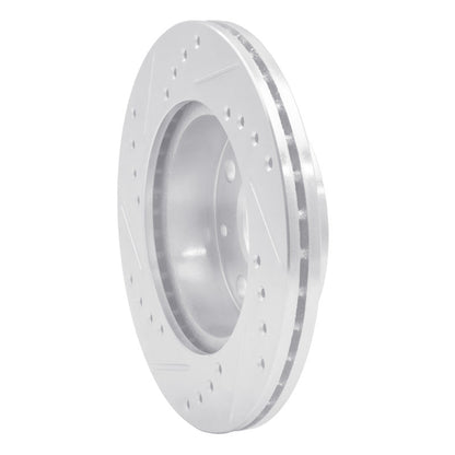 DFC 83 - 87 Honda Prelude Front Right Drilled & Slotted Silver Brake Rotor (Part Number: DFC631 - 59003R) | dfc631 - 59003R - JDMuscleSPK925201