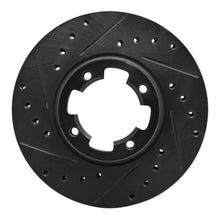 DFC 83 - 89 Subaru Front Left Drilled & Slotted Black Brake Rotor - Ready to Install | dfc633 - 13031L - JDMuscleSPK927253