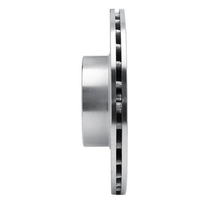 DFC 83 - 89 Subaru GL Front Left Drilled & Slotted Silver Brake Rotor | dfc631 - 13031L - JDMuscleSPK922299