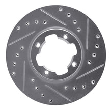 DFC 83 - 89 Subaru RX Front Right Drilled & Slotted Silver Brake Rotor - OE Vane Configuration for Optimal Heat Dissipation | dfc631 - 13031R - JDMuscleSPK922300