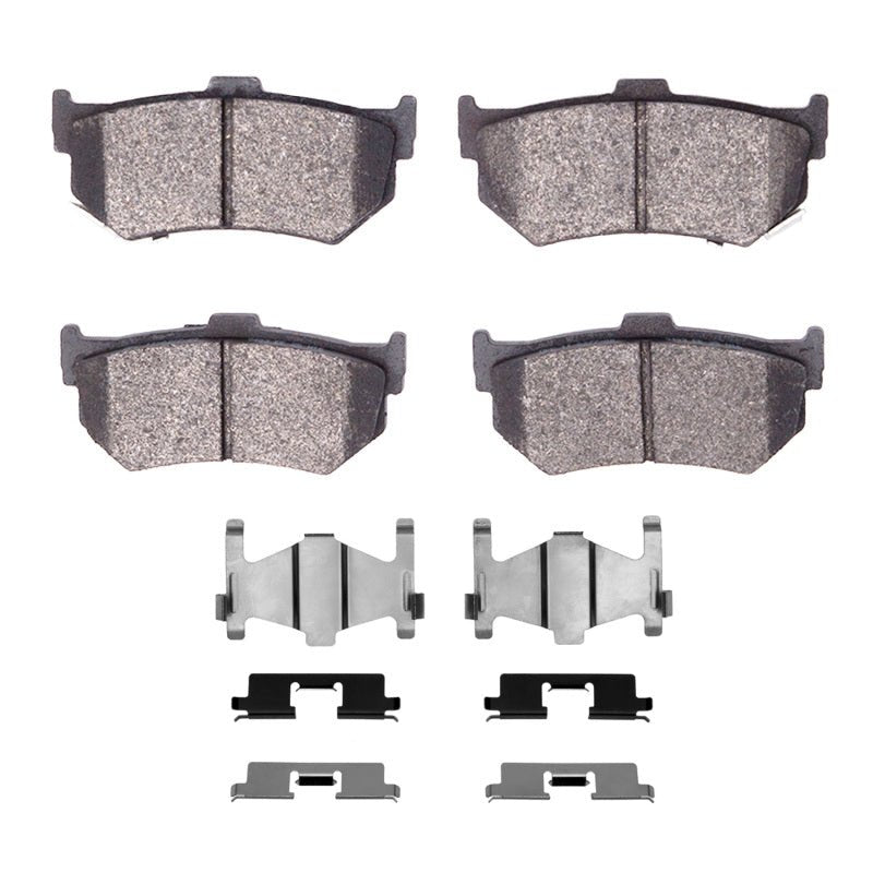 DFC 84 - 94 Honda Prelude Rear HybriDynamic Brake Pads and Hardware Kit - Part Number DFC4000 - 0277 - 01 | dfc4000 - 0277 - 01 - JDMuscleSPK949060