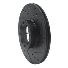 DFC 85 - 94 Subaru GL Front Right Drilled & Slotted Black Brake Rotor - Precise Performance and Vibration - Free Braking | dfc633 - 13000R - JDMuscleSPK927208
