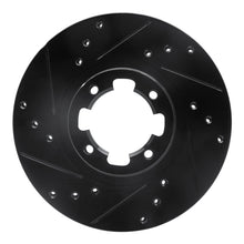 DFC 85 - 94 Subaru RX Front Left Drilled & Slotted Black Brake Rotor - Direct Replacement | dfc633 - 13000L - JDMuscleSPK927207