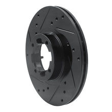 DFC 85 - 94 Subaru RX Front Left Drilled & Slotted Black Brake Rotor - Direct Replacement | dfc633 - 13000L - JDMuscleSPK927207