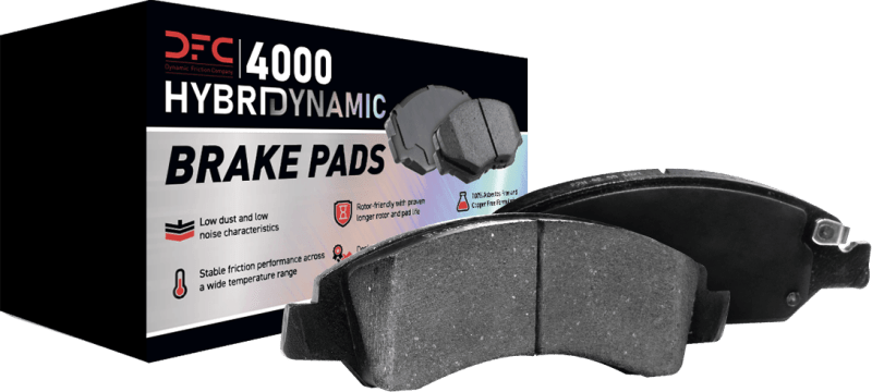DFC 87 - 88 Subaru Justy Front 4000 HybriDynamic Brake Pads and Hardware Kit | dfc4000 - 0275 - 01 - JDMuscleSPK949056