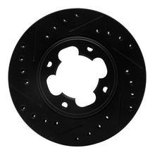 DFC 87 - 94 Subaru Justy Front Left Drilled and Slotted Black Brake Rotor - Part Number DFC633 - 13002L | dfc633 - 13002L - JDMuscleSPK965030