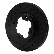 DFC 87 - 94 Subaru Justy Front Left Drilled and Slotted Black Brake Rotor - Part Number DFC633 - 13002L | dfc633 - 13002L - JDMuscleSPK965030
