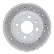 DFC 90 - 00 Honda Civic Del Sol Front Left Drilled & Slotted Geoperformance Rotor | dfc830 - 59018L - JDMuscleSPK999012