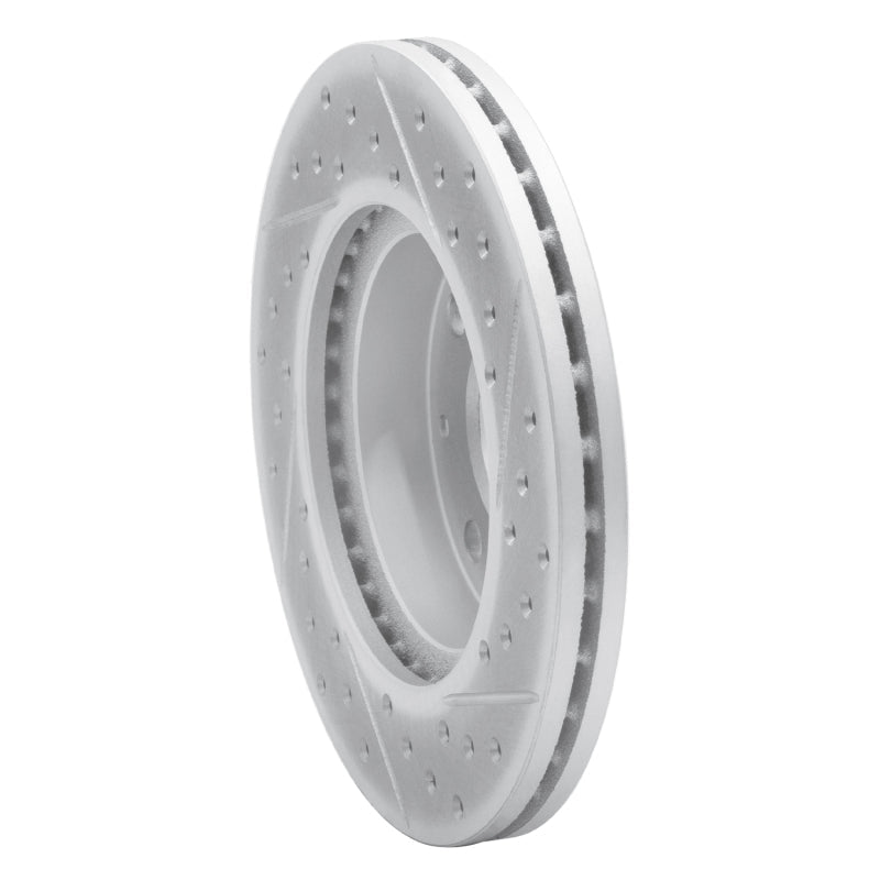 DFC 90 - 00 Honda Civic Del Sol Front Left Drilled & Slotted Geoperformance Rotor | dfc830 - 59018L - JDMuscleSPK999012