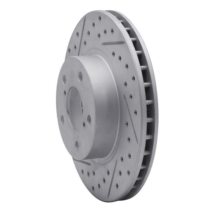 DFC 90 - 01 Subaru Impreza Front Left Drilled & Slotted Geoperformance Rotor | dfc830 - 13007L - JDMuscleSPK992194